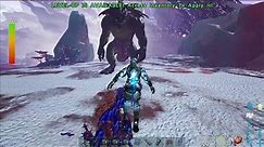 Solo King Titan Gamma ARK Survival Evolved Extinction Boss solo