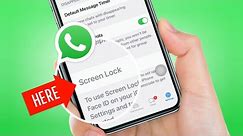 How To Fix WhatsApp Screen Lock Grayed Out on iPhone | Solve Can't Enable WhatsApp Screen Lock