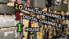 Old-school analog cable TV setup - Tour & Update