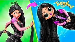 Good vs Bad Rapunzel / 30 LOL OMG DIYs