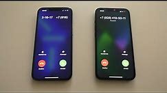 iPhone 13 vs iPhone 13 Pro Incoming Call