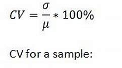 Relative Standard Deviation: Definition & Formula