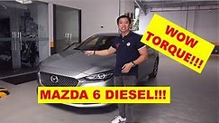 I Review the Mazda 6 Diesel Sedan!