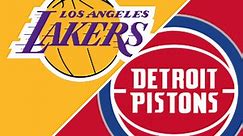 Lakers 121-116 Pistons (Nov 21, 2021) Final Score - ESPN