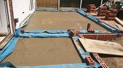 How to build an extension: part 3 concrete floor slab