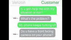 Customer Service Chat With Verizon