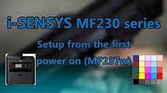 iSENSYS MF231 MF232w MF237w - Product Overview and Wireless Setup
