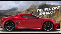 The 2022 Alfa Romeo 8C May Look Like This and Cost HOW Much?!