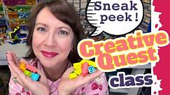 Want a sneak peek into Creative Quests classes? Getting started with building #LEGO #ad