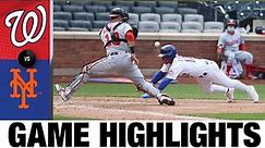 Nationals vs. Mets Game Highlights (4/25/21) | MLB Highlights