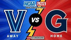 Villanova vs Georgetown | NCAA Men's Basketball Live Scoreboard