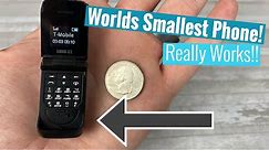 Worlds Smallest Phone - It Actually Works!!