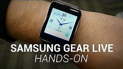 Samsung Gear Live Hands-On