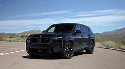 The first-ever BMW XM Design Preview in Black