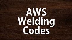 Welding Codes