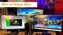 Xbox 360 Slim vs Xbox 360 súper slim