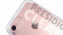 Speck PRESIDIO CLEAR Case for iPhone 7/8 - 8-FEET DROP TESTED