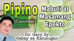 Cucumber: Health Benefits & Risks - Dr. Gary Sy