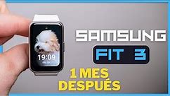 Es BUENÍSIMA! ❤️‍🔥 Samsung Galaxy Fit 3 REVIEW en ESPAÑOL | Experiencia tras 1 MES