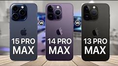 iPhone 15 promax Vs 14 promax Vs 13 pro max Comparison Test.