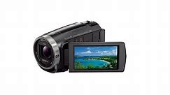 Unboxing a Sony CX625 Handycam with balanced optical steadyshot