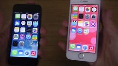 iPhone 5S iOS 7.1.1 vs. iPhone 5S iOS 7.0.4 Touch ID - Speed Test
