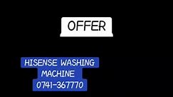 HISENSE washing machine #hisense #washingmachine #fullautomaticwashingmachine #foryou #jazakejaelectronics