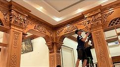 Mr.Văn Latest Design Beautiful Wooden Decorate Living Room || Extremely Ingenious Woodworker Skills