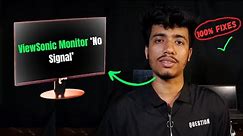 ViewSonic Monitor No Signal (4 Ways to Fix It)