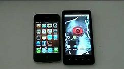 iPhone 4 vs Motorola Droid X