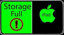 How to Manage Storage on iPad for Updates