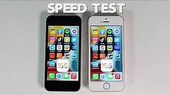iOS 15 vs iOS 15.6 on iPhone SE - Speed Test / Performance