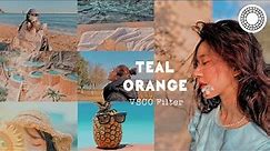Teal and Orange vsco editing | VSCO photo editing tutorial
