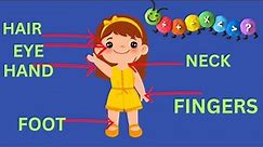 Kids Vocabulary | Body | Parts Of The Body | Learn English For Kids | English Educational Video