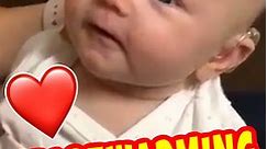 HEARTWARMING: Deaf baby hears mother’s voice for first time after getting hearing aid— Their face says it ALL 👼❤️