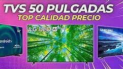 LOS MEJORES TELEVISORES 50 PULGADAS 2024 ✅ [Top Calidad Precio] MEJOR TV 50 PULGADAS 2023