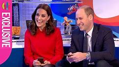 Prince William and Kate receive their Gold Blue Peter Badges!