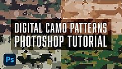 How to Make Digital Camo Patterns in Photoshop