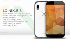 Google Nexus 5, Nexus 8 et Nexus 11 : les premières caractéristiques apparaissent dans des concepts