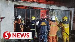 Disabled son of motorcycle shop owner dies in blaze at premises