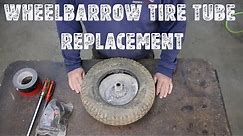 Wheelbarrow Tire Tube Replacement