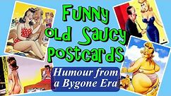 Funny Old Saucy Postcards Humour From A Bygone Era