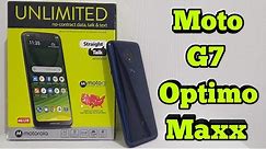 Moto G7 Optimo Maxx Unboxing & First Look (Straight Talk)