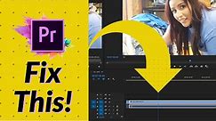 How to Fix Missing Audio Waveform In Timeline In Adobe Premiere Pro