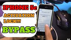 Iphone 5c Bypass Activation Lock