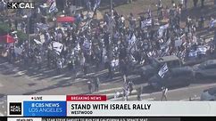 Thousands gather for "Stand with Israel" rally in Westwood