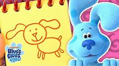 How to Draw w/ Josh and Blue 🖍️| Drawing for Kids | Blue's Clues & You!