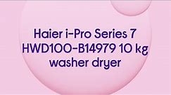 Haier i-Pro Series 7 HWD100-B14979 10 kg Washer Dryer - White - Quick Look