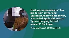 Elon Musk Shades Tim Cook, Says Apple Vision Pro Is Not A 'Moon Shot:' 'Impossible To Look Good'