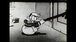 Vintage 8mm Movie Classic Cartoon 1936 Mickey Mouse, Donald Duck, Goofy "Moving Day" 1936 Short Film